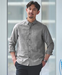 【WEB限定】JUST fit オックスフォード ボタンダウン 長袖 シャツ