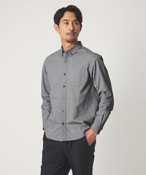 green label relaxing（グリーンレーベルリラクシング）の「【WEB限定】JUST fit オックスフォード ボタンダウン 長袖 シャツ（シャツ/ブラウス・メンズ・その他1/ホワイト/ライトブルー/ブラック・L/XL/S/M）」の7枚目の写真