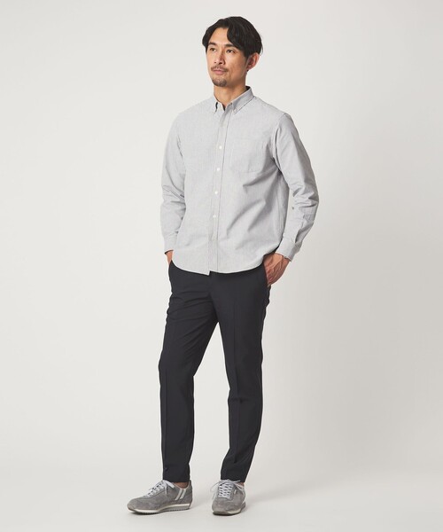 green label relaxing(グリーンレーベルリラクシング)の「【WEB限定】JUST fit オックスフォード ボタンダウン 長袖 シャツ(シャツ/ブラウス・メンズ・その他1/ホワイト/ライトブルー/ブラック・L/XL/S/M)」の10枚目の写真