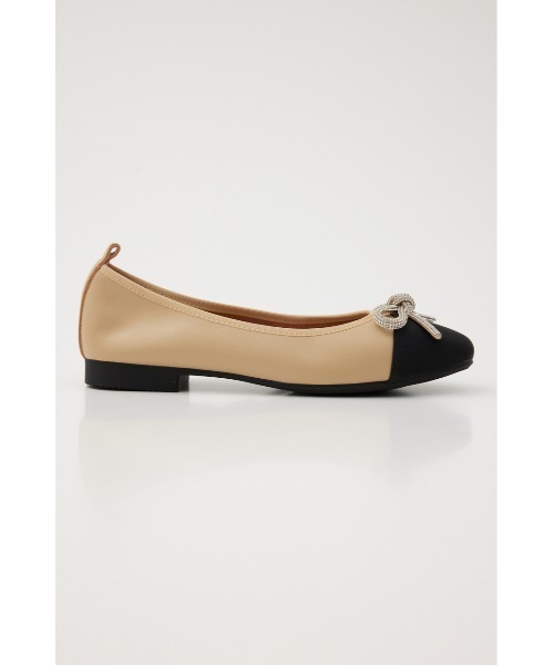 STACCATO（スタッカート）の「【再入荷】エリーゼバレエシューズ（バレエシューズ・レディース・ダークベージュ/ホワイト系その他/ブラック・24.0cm/23.5cm/23.0cm/22.5cm/24.5cm）」の22枚目の写真