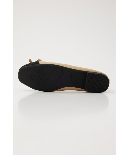 STACCATO（スタッカート）の「【再入荷】エリーゼバレエシューズ（バレエシューズ・レディース・ダークベージュ/ホワイト系その他/ブラック・24.0cm/23.5cm/23.0cm/22.5cm/24.5cm）」の8枚目の写真