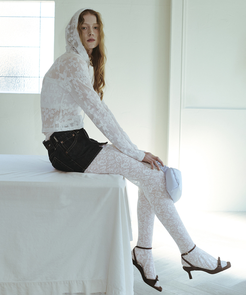 LE TALON（ルタロン）の「《WEB限定》Le decore / ル デコレ 6cm lady ribbon サンダル（サンダル・レディース・ブラウン/モスグリーン/ブラック×ブラック・SMALL/MEDIUM/LARGE/X-LARGE）」の19枚目の写真