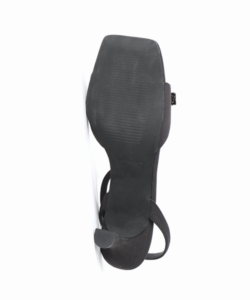 LE TALON（ルタロン）の「《WEB限定》Le decore / ル デコレ 6cm lady ribbon サンダル（サンダル・レディース・ブラウン/モスグリーン/ブラック×ブラック・SMALL/MEDIUM/LARGE/X-LARGE）」の9枚目の写真