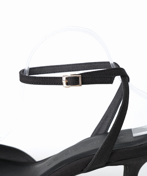 LE TALON（ルタロン）の「《WEB限定》Le decore / ル デコレ 6cm lady ribbon サンダル（サンダル・レディース・ブラウン/モスグリーン/ブラック×ブラック・SMALL/MEDIUM/LARGE/X-LARGE）」の10枚目の写真