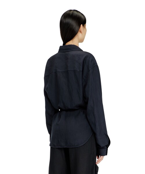 DIESEL(ディーゼル)の「ウィメンズ C-DELPHOS-S3(シャツ/ブラウス・レディース・ブラック・36/38/40/42)」の3枚目の写真