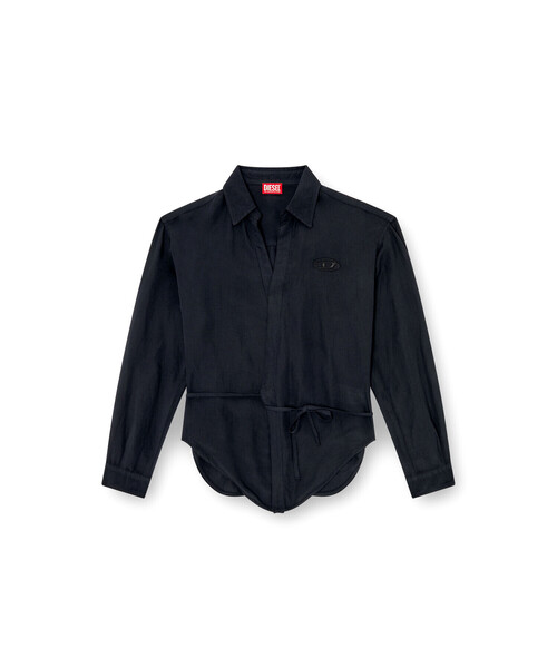 DIESEL(ディーゼル)の「ウィメンズ C-DELPHOS-S3(シャツ/ブラウス・レディース・ブラック・36/38/40/42)」の5枚目の写真