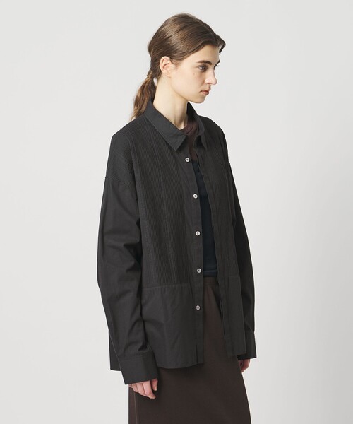 Pheeta(フィータ)の「<Pheeta>Trinity シャツ ‐UNISEX‐ / 015CMen-SH5(シャツ/ブラウス・レディース・ブラック/ホワイト・2/1)」の6枚目の写真