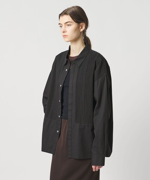 Pheeta(フィータ)の「<Pheeta>Trinity シャツ ‐UNISEX‐ / 015CMen-SH5(シャツ/ブラウス・レディース・ブラック/ホワイト・2/1)」の7枚目の写真