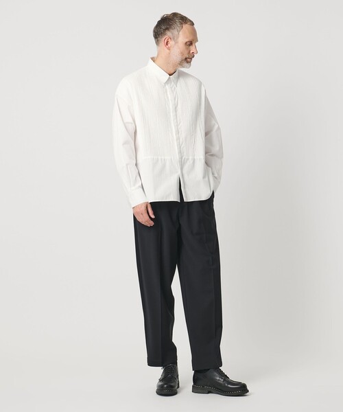 Pheeta(フィータ)の「<Pheeta>Trinity シャツ ‐UNISEX‐ / 015CMen-SH5(シャツ/ブラウス・レディース・ブラック/ホワイト・2/1)」の11枚目の写真