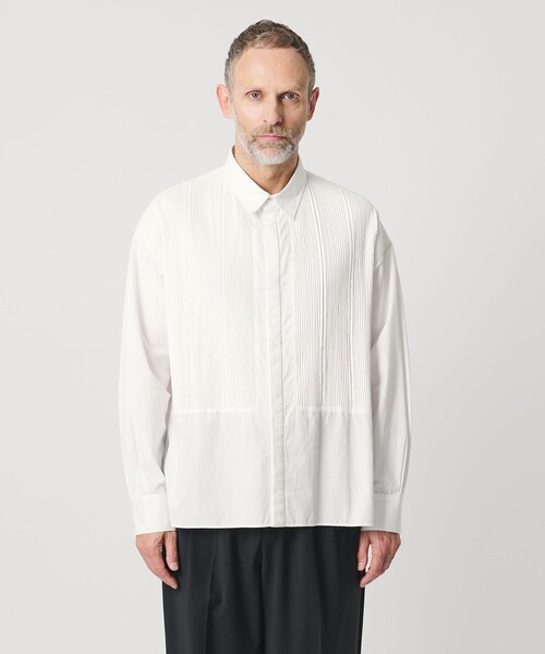 Pheeta(フィータ)の「<Pheeta>Trinity シャツ ‐UNISEX‐ / 015CMen-SH5(シャツ/ブラウス・レディース・ブラック/ホワイト・2/1)」の15枚目の写真