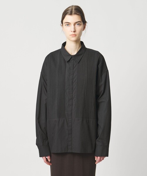 Pheeta(フィータ)の「<Pheeta>Trinity シャツ ‐UNISEX‐ / 015CMen-SH5(シャツ/ブラウス・レディース・ブラック/ホワイト・2/1)」の18枚目の写真