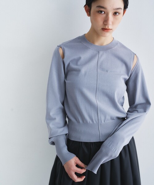 セール】slit pullover knit（ニット/セーター）｜CODE A（コードエー