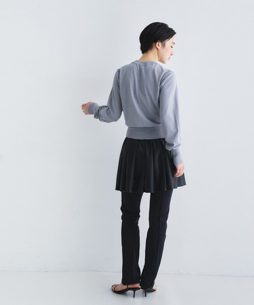 CODE A(コードエー)の「slit pullover knit(ニット/セーター・レディース・ピンク/ホワイト/グレー/ブラック・00)」の17枚目の写真