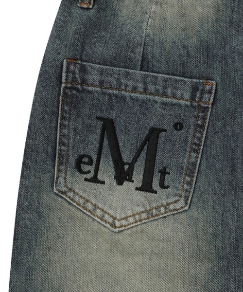 MUCENT（ムセント）の「A'GEM/9 × .kom 『MUCENT/ムセント』 CRAIL BACK POCKET BIG LOGO DENIM SKIRT/バックポケットビッグロゴ スカート（スカート・レディース・A/ダークブルー・L/M）」の13枚目の写真