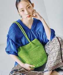 LEPSIM | メタリックヤーントート 646439(ショルダーバッグ)