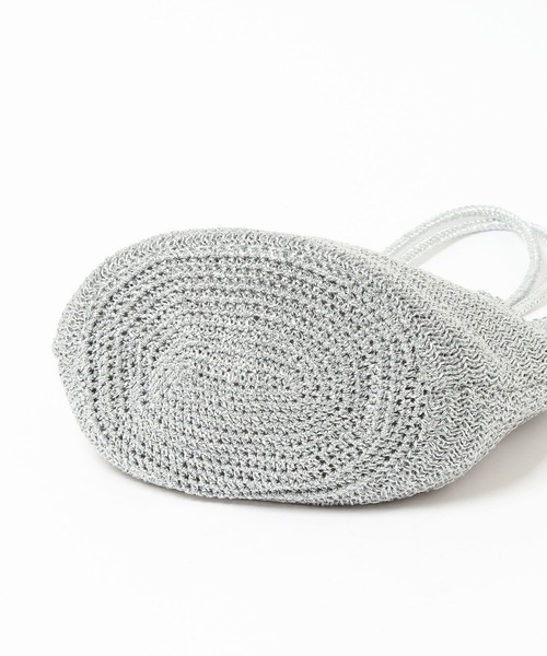 LEPSIM（レプシィム）の「メタリックヤーントート　646439（ショルダーバッグ・レディース・ブラウン/ブラック/グレー系その他/シルバー/ピンク/ライトグリーン・ONE SIZE）」の12枚目の写真