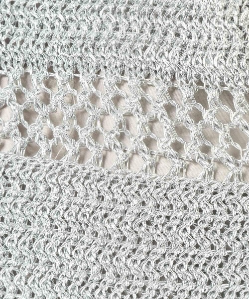 LEPSIM（レプシィム）の「メタリックヤーントート　646439（ショルダーバッグ・レディース・ブラウン/ブラック/グレー系その他/シルバー/ピンク/ライトグリーン・ONE SIZE）」の8枚目の写真