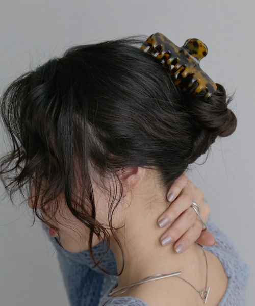 Aunt Marie's(アントマリーズ)の「カラーヘアクリップ(バレッタ/ヘアクリップ・レディース・ブラウン/レッド/ベージュ・FREE)」の14枚目の写真