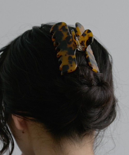 Aunt Marie's(アントマリーズ)の「カラーヘアクリップ(バレッタ/ヘアクリップ・レディース・ブラウン/レッド/ベージュ・FREE)」の16枚目の写真
