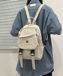 Beststore（ベストストア）の「【2WAY仕様】多機能テックナイロン ミニリュック　ボディバッグ  バックバッグ　ユニセックス（バックパック/リュック）」