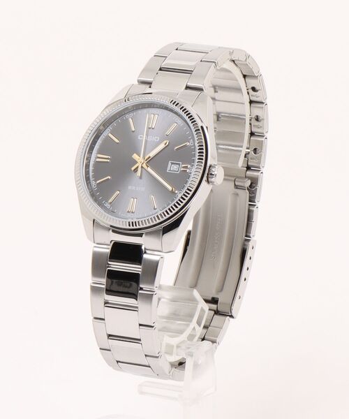 CASIO（カシオ）の「CASIO カシオ/ 小径30mm アナログ腕時計 デイト表示 5気圧防水 メタルバンド /// LTPメタルシリーズ（アナログ腕時計・メンズ・シルバー×ブラック・FREE）」の3枚目の写真