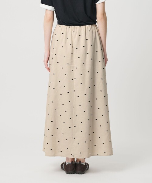 BEAUTY&YOUTH UNITED ARROWS（ビューティーアンドユースユナイテッドアローズ）の「麻ブレンド ドット フレアロングスカート（スカート・レディース・ナチュラル/ブラック・XS/M/S）」の11枚目の写真