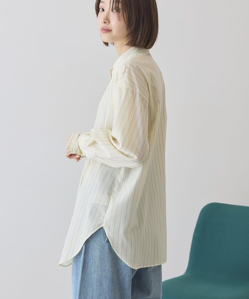 AMERICAN HOLIC(アメリカンホリック)の「【2点セット・イージーケア】ビスチェ+シャツ(シャツ/ブラウス・レディース・イエロー系その他2/ブルー系その他7/サックスブルー・L/M)」の17枚目の写真