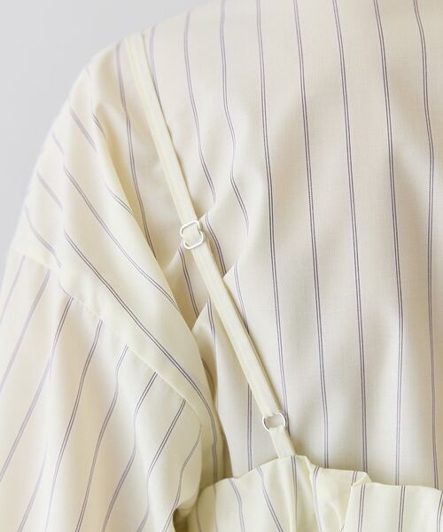 AMERICAN HOLIC(アメリカンホリック)の「【2点セット・イージーケア】ビスチェ+シャツ(シャツ/ブラウス・レディース・イエロー系その他2/ブルー系その他7/サックスブルー・L/M)」の20枚目の写真