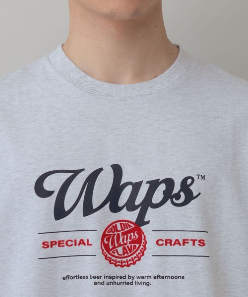 RAGEBLUE（レイジブルー）の「Vintagelike  Advertising Tee Shirt/アドバタイズプリントTシャツ（Tシャツ/カットソー・メンズ・アッシュグレー/ホワイト・LARGE/MEDIUM）」の6枚目の写真