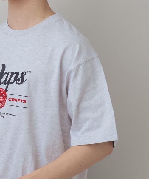RAGEBLUE（レイジブルー）の「Vintagelike  Advertising Tee Shirt/アドバタイズプリントTシャツ（Tシャツ/カットソー・メンズ・アッシュグレー/ホワイト・LARGE/MEDIUM）」の7枚目の写真