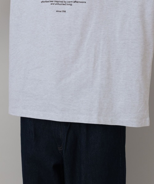 RAGEBLUE（レイジブルー）の「Vintagelike  Advertising Tee Shirt/アドバタイズプリントTシャツ（Tシャツ/カットソー・メンズ・アッシュグレー/ホワイト・LARGE/MEDIUM）」の8枚目の写真