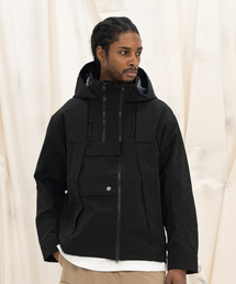 KALAPATTHAR（カラパタール）の「3 Layer Hard Shell Mid-Jacket - BLACK（ナイロンジャケット）」