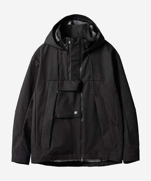 KALAPATTHAR(カラパタール)の「3 Layer Hard Shell Mid-Jacket - BLACK(ナイロンジャケット・メンズ・その他・MEDIUM/LARGE)」の5枚目の写真