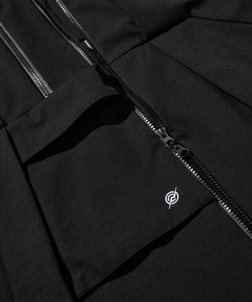 KALAPATTHAR(カラパタール)の「3 Layer Hard Shell Mid-Jacket - BLACK(ナイロンジャケット・メンズ・その他・MEDIUM/LARGE)」の8枚目の写真