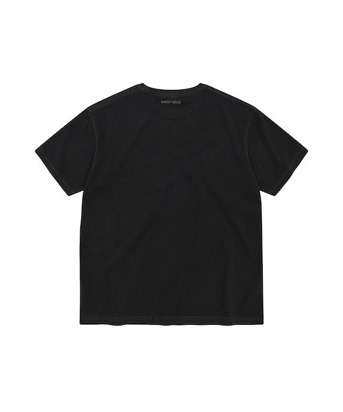 Wacky WiLLy(ワッキーウィリー)の「DENIM LIKE SHORT SLEEVE T-SHIRT(Tシャツ/カットソー・メンズ・ブラック/インディゴブルー・SMALL/MEDIUM/LARGE)」の9枚目の写真