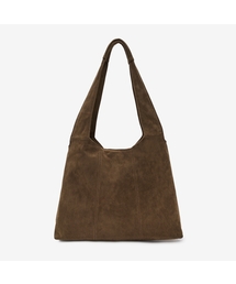 MINAV（ミナブ）の「マガレットスエードショルダーバッグ[ブラウン]（ショルダーバッグ）」