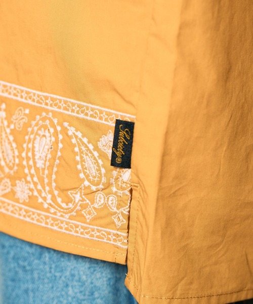 Subciety(サブサエティ)の「Embroidery bandanna shirt(シャツ/ブラウス・メンズ・マスタード/ホワイト/ブラック・X-LARGE/LARGE/MEDIUM/SMALL)」の20枚目の写真