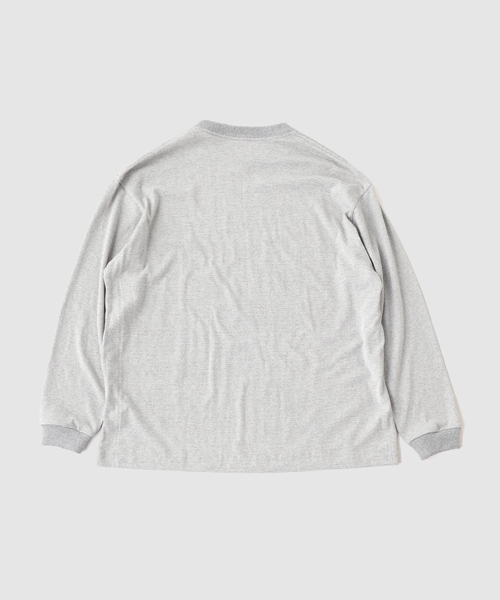 crepuscule（クレプスキュール）の「CREPUSCULE / クレプスキュール Border L/S Cutsew（Tシャツ/カットソー・メンズ・チャコールグレー・2/1）」の2枚目の写真