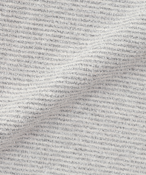 crepuscule（クレプスキュール）の「CREPUSCULE / クレプスキュール Border L/S Cutsew（Tシャツ/カットソー・メンズ・チャコールグレー・2/1）」の4枚目の写真