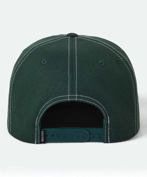 BRIXTON(ブリクストン)の「BRIXTON/ブリクストン キャップ REPAIR SHOP HP SNAPBACK スナップバック 12058(キャップ・メンズ・グリーン・FREE)」の4枚目の写真