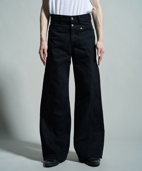 SIDE SEEM BOOTS CUT RIGID JEANS / サイドシームブーツカットリジット