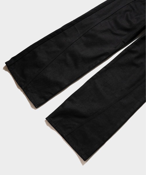 CAMPHOR WOOD（カンファーウッド）の「SIDE SEEM BOOTS CUT RIGID JEANS / サイドシームブーツカットリジットデニム（デニムパンツ・メンズ・インディゴブルー/ブラック・SMALL/MEDIUM/LARGE）」の14枚目の写真