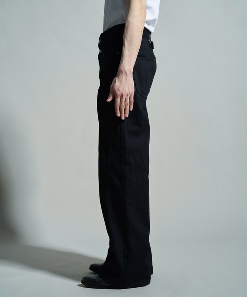 SIDE SEEM BOOTS CUT RIGID JEANS / サイドシームブーツカットリジット