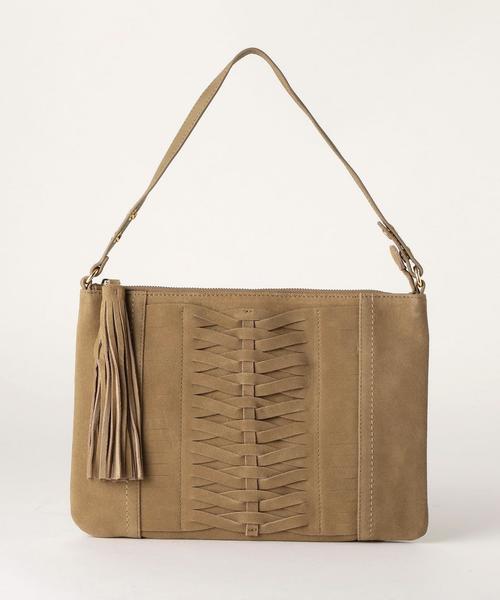 BEAUTY&YOUTH UNITED ARROWS（ビューティーアンドユースユナイテッドアローズ）の「【2WAY】BY ブレードクラッチ ◆（クラッチバッグ・レディース・ライトグレー/ベージュ・FREE）」の2枚目の写真