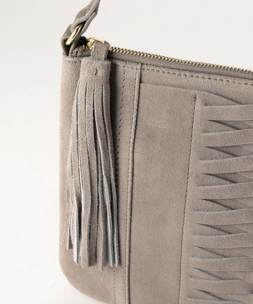 BEAUTY&YOUTH UNITED ARROWS（ビューティーアンドユースユナイテッドアローズ）の「【2WAY】BY ブレードクラッチ ◆（クラッチバッグ・レディース・ライトグレー/ベージュ・FREE）」の5枚目の写真