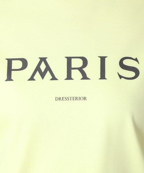 DRESSTERIOR(ドレステリア)の「【接触冷感/抗菌防臭/消臭】アイスクリアコットン PARIS Tシャツ(Tシャツ/カットソー・レディース・ホワイト/ダークグレー/ライトイエロー・34/36/38)」の18枚目の写真