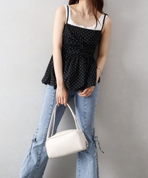 SpRay（スプレイ）の「ドットバルーンキャミソール（キャミソール）」