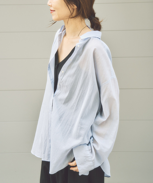 Plage プラージュ ブラウス plage（プラージュ） ブラウス シャツ Tuck Sleeves シャツ レディース