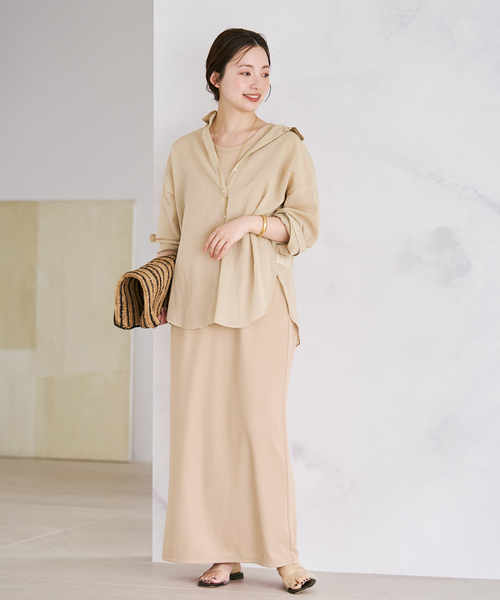 new cotton sheer シャツ（シャツ/ブラウス）｜Plage（プラージュ）の