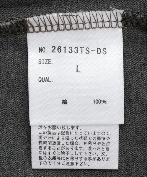 DANKE SCHON(ダンケシェーン)の「Dankeschon/ダンケシェーン/PIGMENT EMBLEM(Tシャツ/カットソー・レディース・ベージュ/ブラック・L/M)」の9枚目の写真
